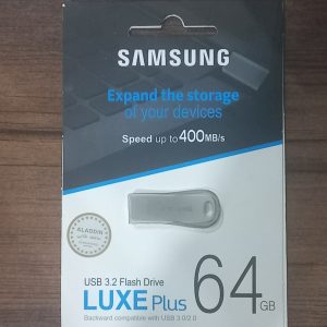 فلش مموری 64 گیگابایت SAMSUNG سامسونگ مدل LUXE Plus، دارای رابط‌ USB 3.2